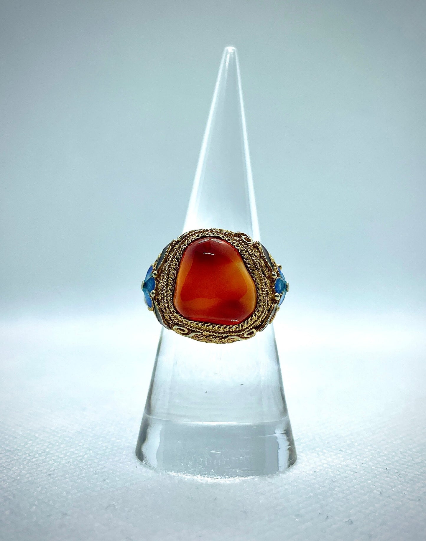Gold Multi Stone Ring