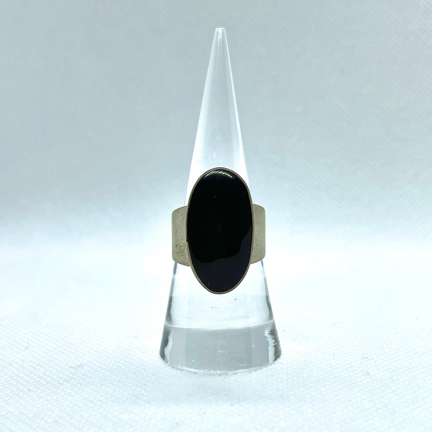 Sterling Silver Onyx Ring