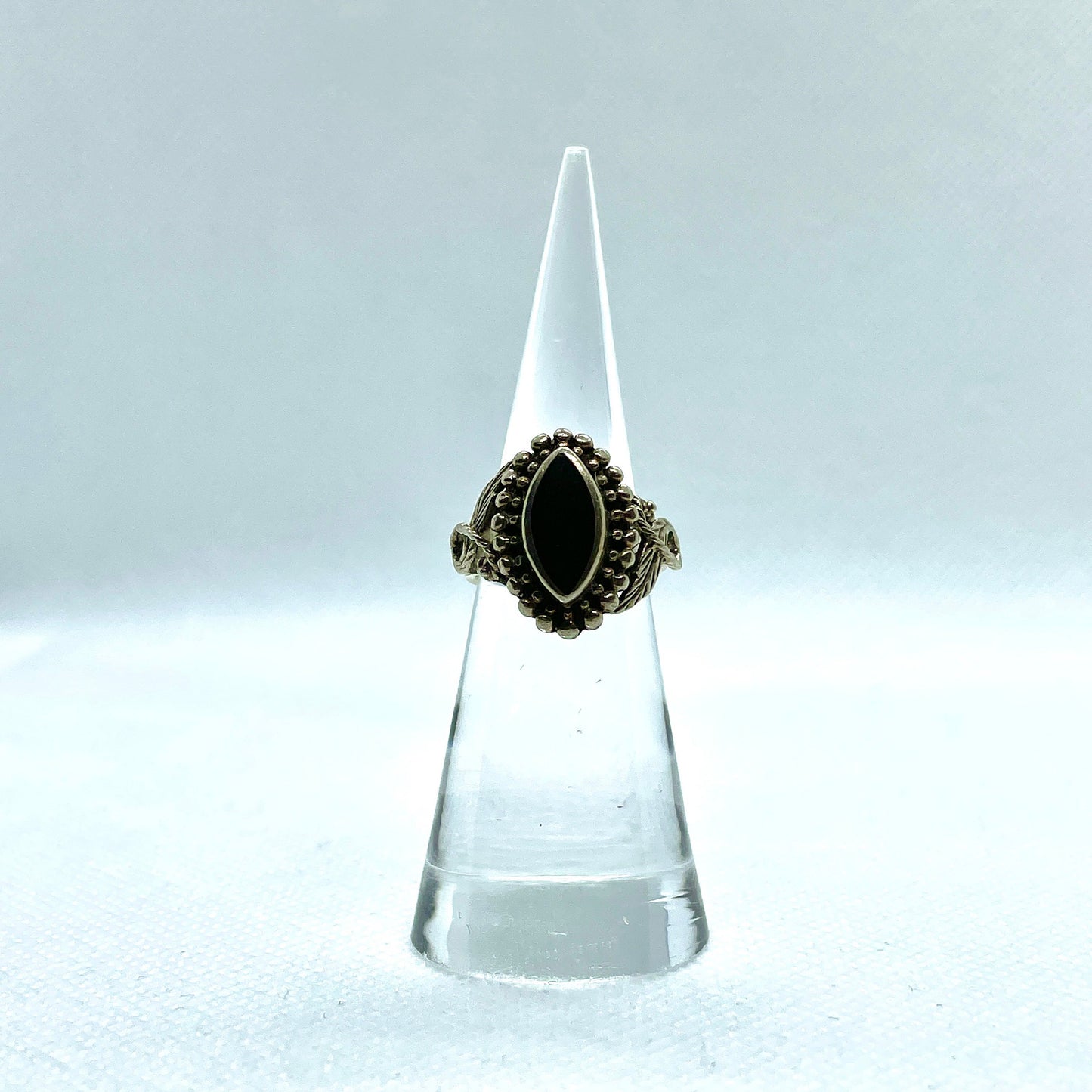 Sterling Silver Onyx Ring