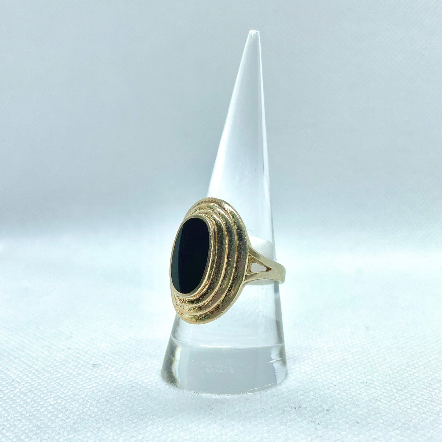 Onyx Sterling Silver Ring
