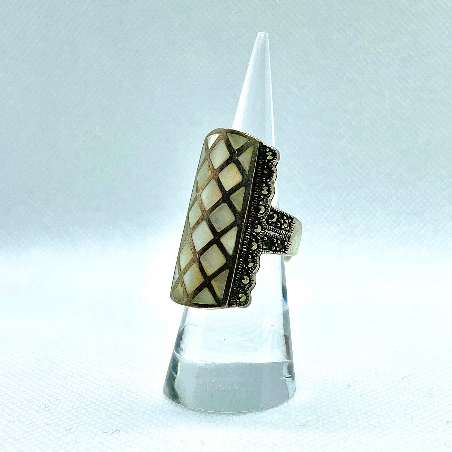 Sterling Silver & Opal Ring