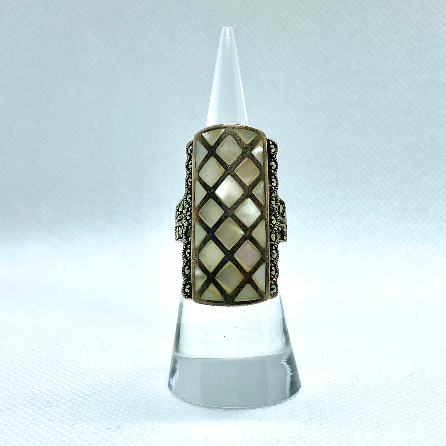 Sterling Silver & Opal Ring