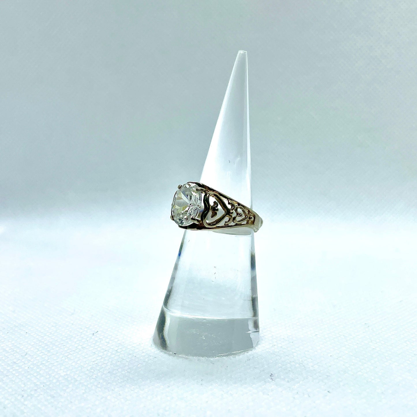 Sterling Silver Heart Design Ring