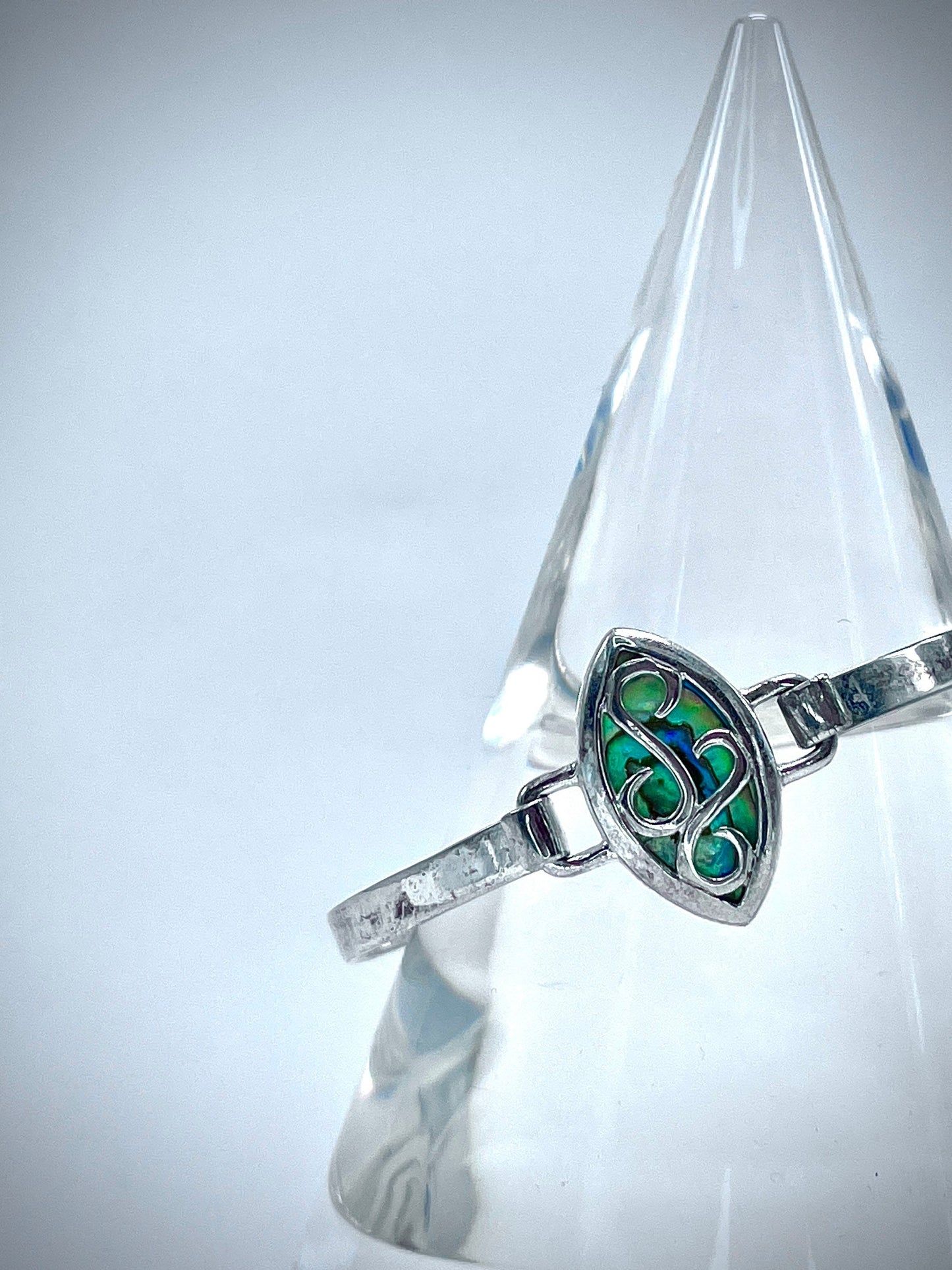 Sterling Silver Opal Bracelet