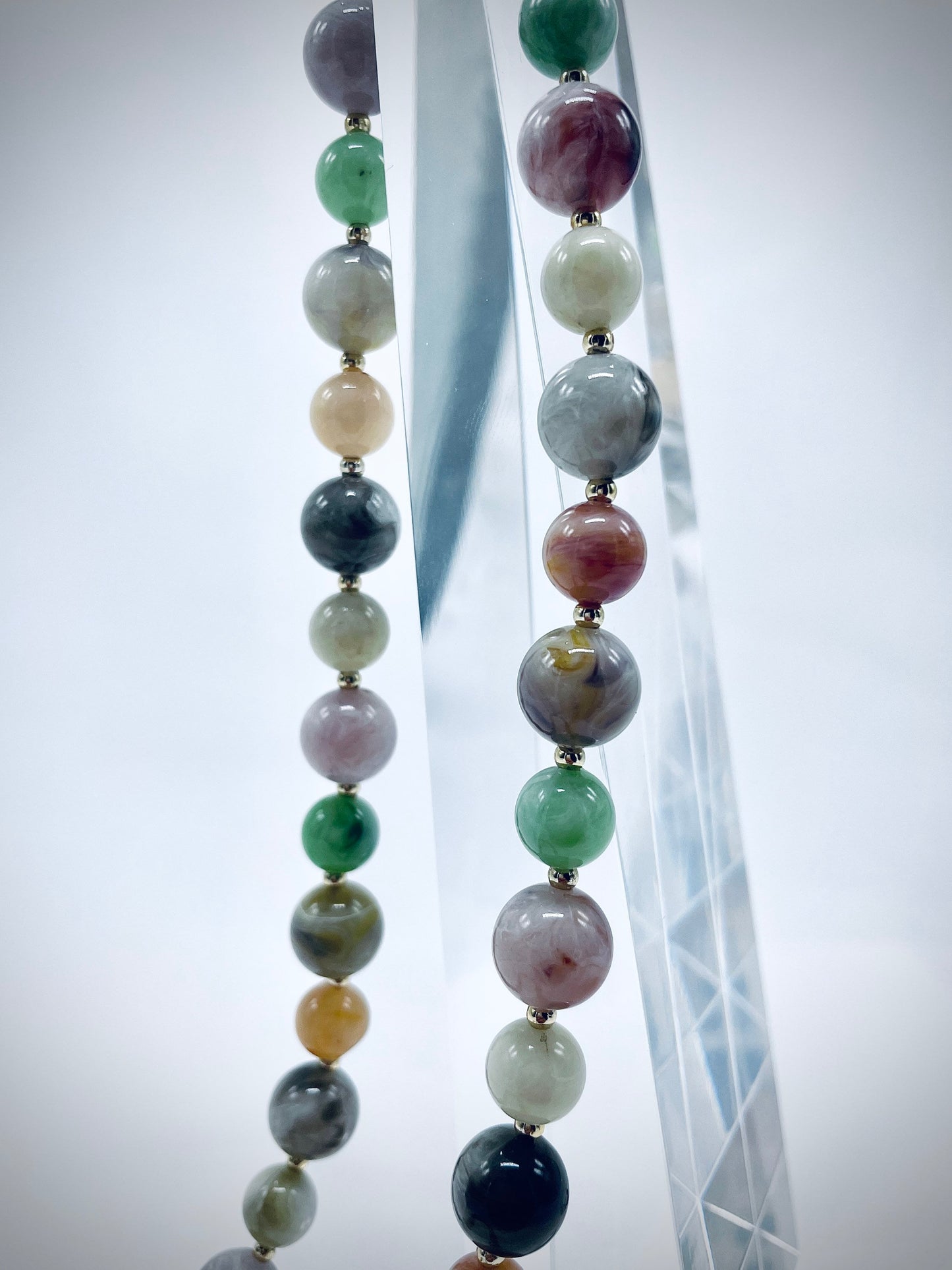 Jade Beaded Necklace