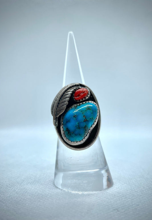 Silver Turquoise Ring