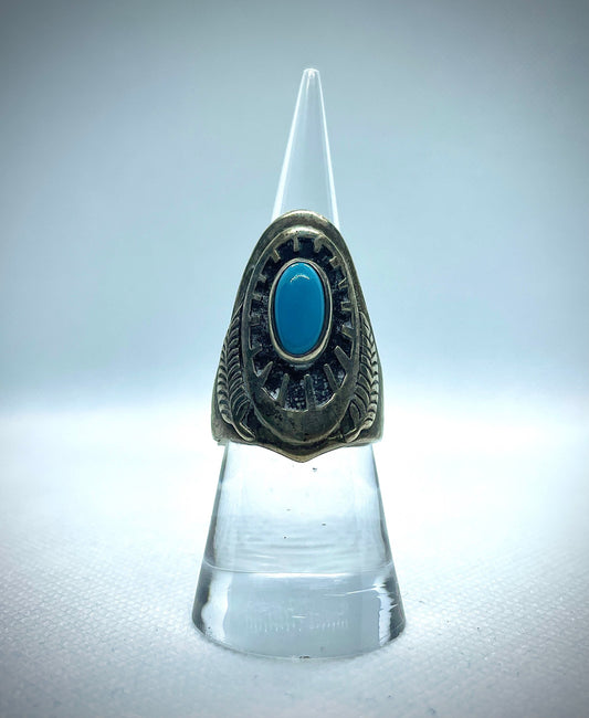 Sterling Silver Turquoise Ring