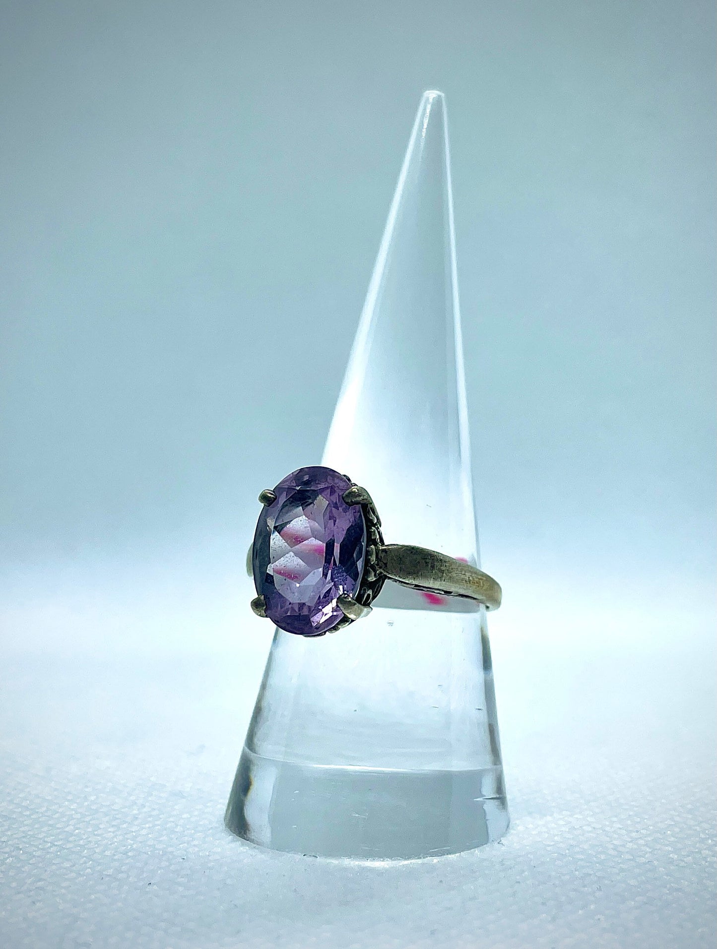 Amethyst Sterling Silver Ring