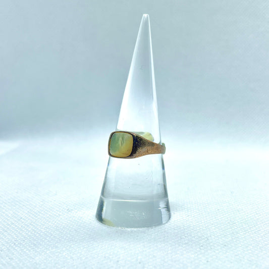 Sterling Silver Opal Ring