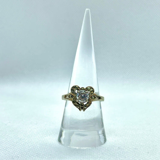 Silver Butterfly Shaped Ring