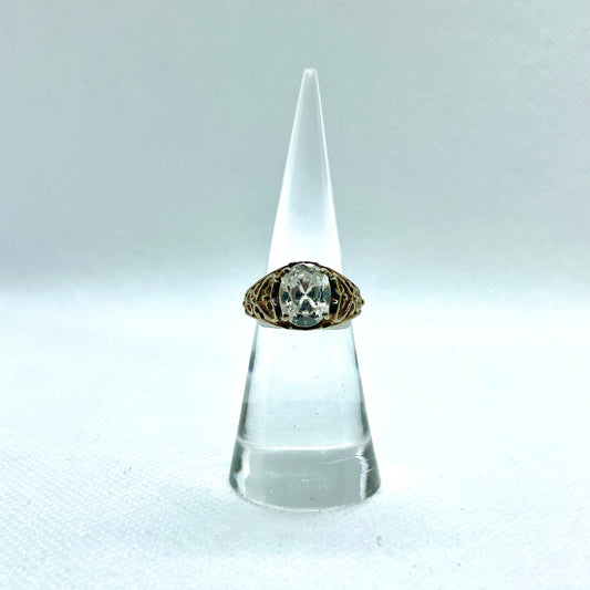Sterling Silver Heart Design Ring